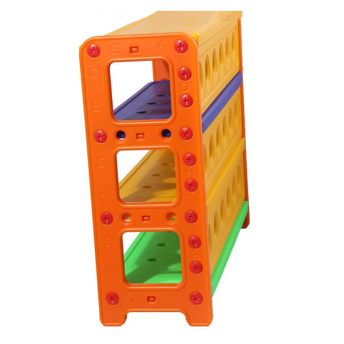 MUEBLE INFANTIL ESTANTE REPISAS PLASTICO 4 NIVELES - 3
