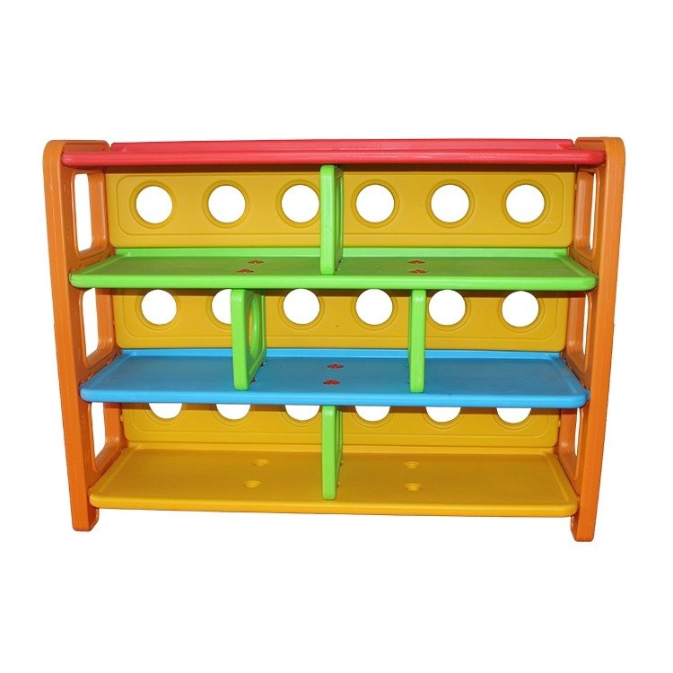 MUEBLE INFANTIL ESTANTE REPISAS PLASTICO 7 COMPARTIMENTOS - 1