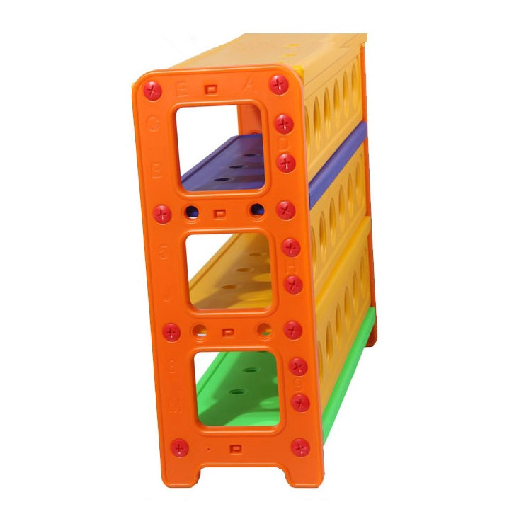 MUEBLE INFANTIL ESTANTE REPISAS PLASTICO 7 COMPARTIMENTOS - 2