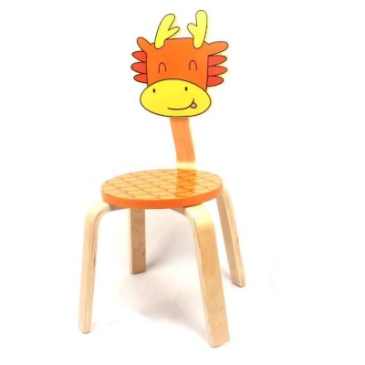 SILLA INFANTIL RESISTENTE MADERA DISEÑO RENO - 2