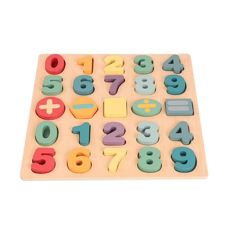 JUEGO DIDACTICO MATEMATICO MADERA NUMEROS Y OPERACIONES KABI - 2