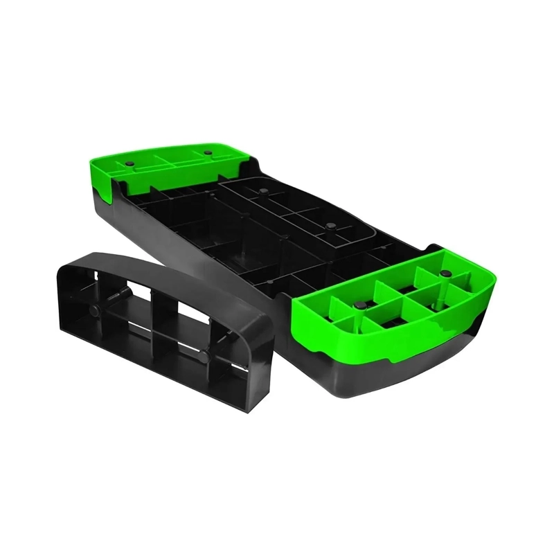 BANCO PARA FITNESS GIMNASIA YOGA PILATES 2 NIVELES VERDE - 2