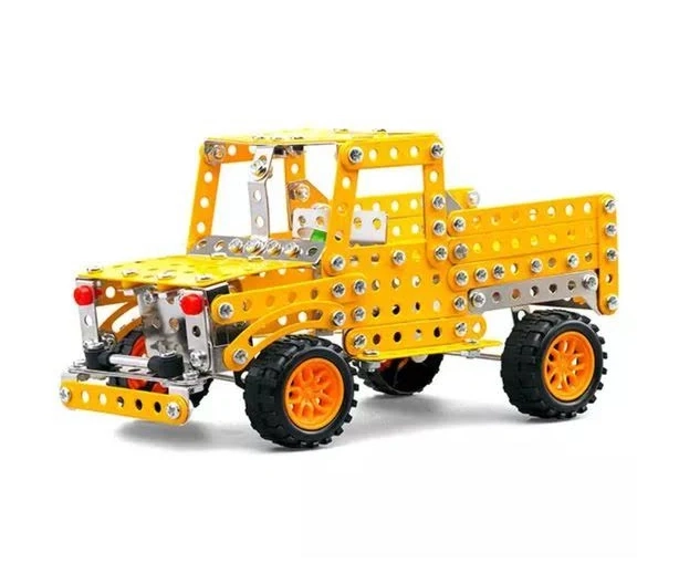 KIT DE ARMADO METALICO DE 317 PIEZAS: CAMIONETA PICK-UP - 1