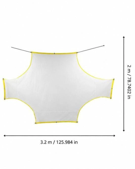 RED DE PRECISION PARA PORTERIA ENTRENAMIENTO DE TIRO PARA FUTBOL 3.2MTS / TALLA S - 1