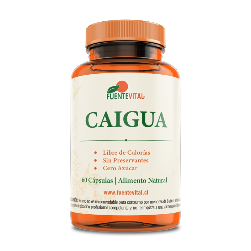 PACK 2 FRASCOS SUPLEMENTO ALIMENTICIO FUENTE VITAL CAIGUA CAPSULAS DURAS 60 UN C/U - 4