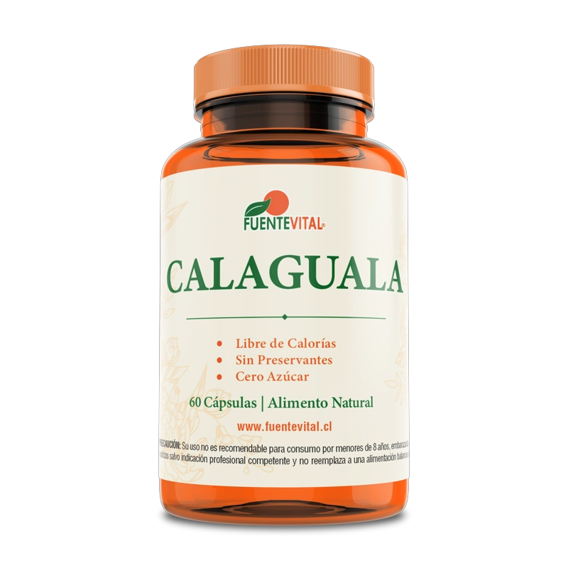 PACK 2 FRASCOS SUPLEMENTO ALIMENTICIO FUENTE VITAL CALAGUALA CAPSULAS DURAS 60 UN C/U - 4