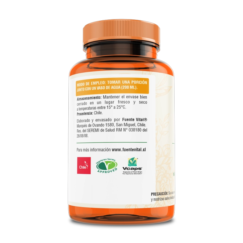 PACK 2 FRASCOS SUPLEMENTO ALIMENTICIO FUENTE VITAL NONI CAPSULAS DURAS 60 UN C/U - 3