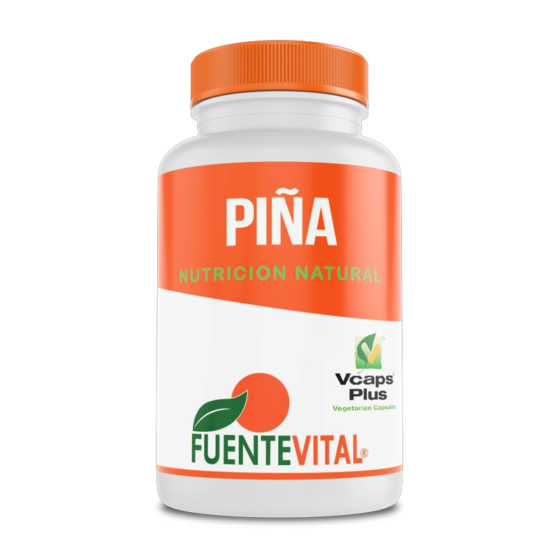 PACK 2 FRASCOS SUPLEMENTO ALIMENTICIO FUENTE VITAL PIÑA CAPSULAS DURAS 60 UN C/U - 2