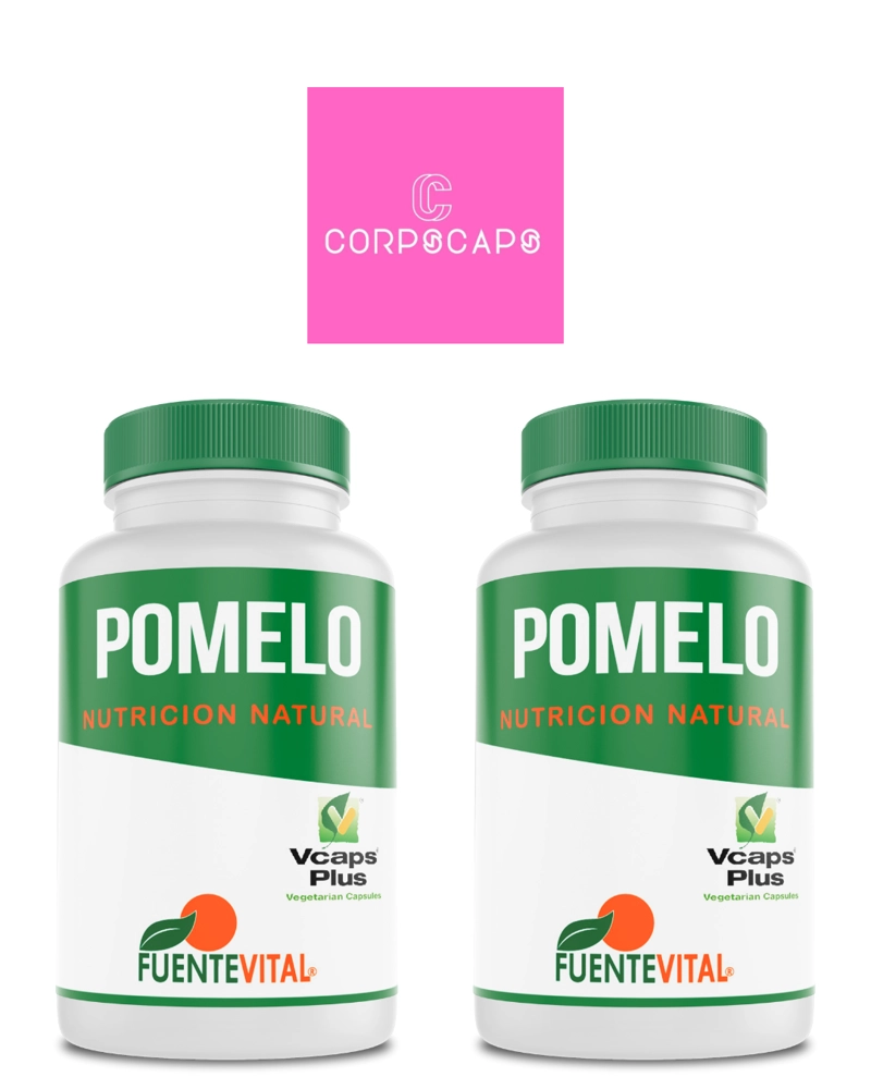 PACK 2 FRASCOS SUPLEMENTO ALIMENTICIO FUENTE VITAL POMELO CAPSULAS DURAS 60 UN C/U - 1