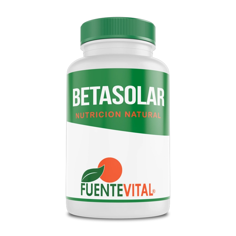 PACK 2 FRASCOS SUPLEMENTO ALIMENTICIO FUENTE VITAL BETASOLAR CAPSULAS SOFTGEL 60 UN C/U - 2
