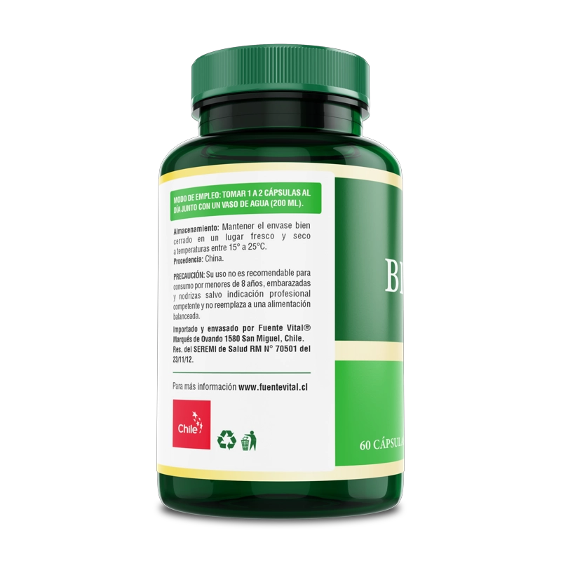 PACK 2 FRASCOS SUPLEMENTO ALIMENTICIO FUENTE VITAL BIOTINA CAPSULAS SOFTGEL 60 UN C/U - 2