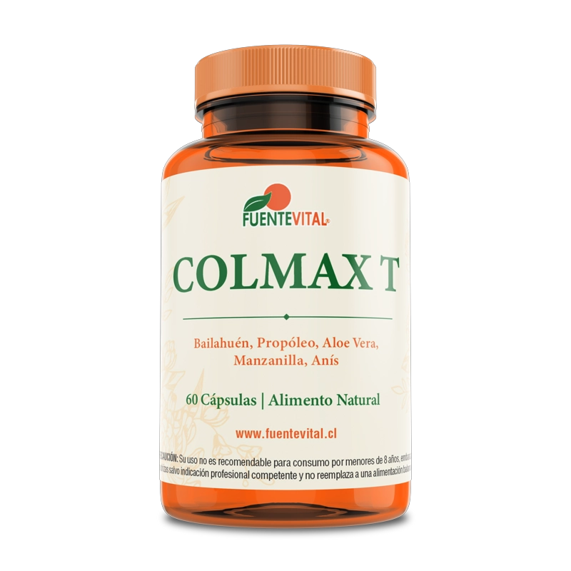 PACK DE 2 COLMAX T FUENTE VITAL EX COLON T CAPSULA DURA 2 FRASCOS POR 60 CAPSULAS C/U - 4