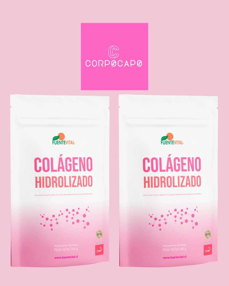 COLAGENO HIDROLIZADO EN POLVO DOY PACK 300 GR FUENTE VITAL - 2