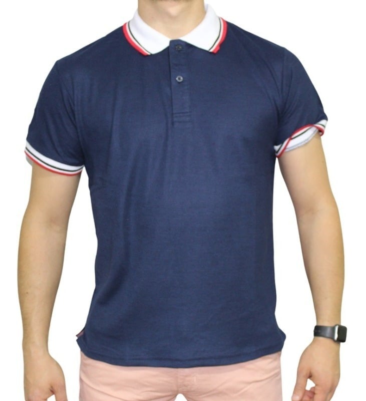 POLERA CUELLO PIQUE AJUSTADA - 1