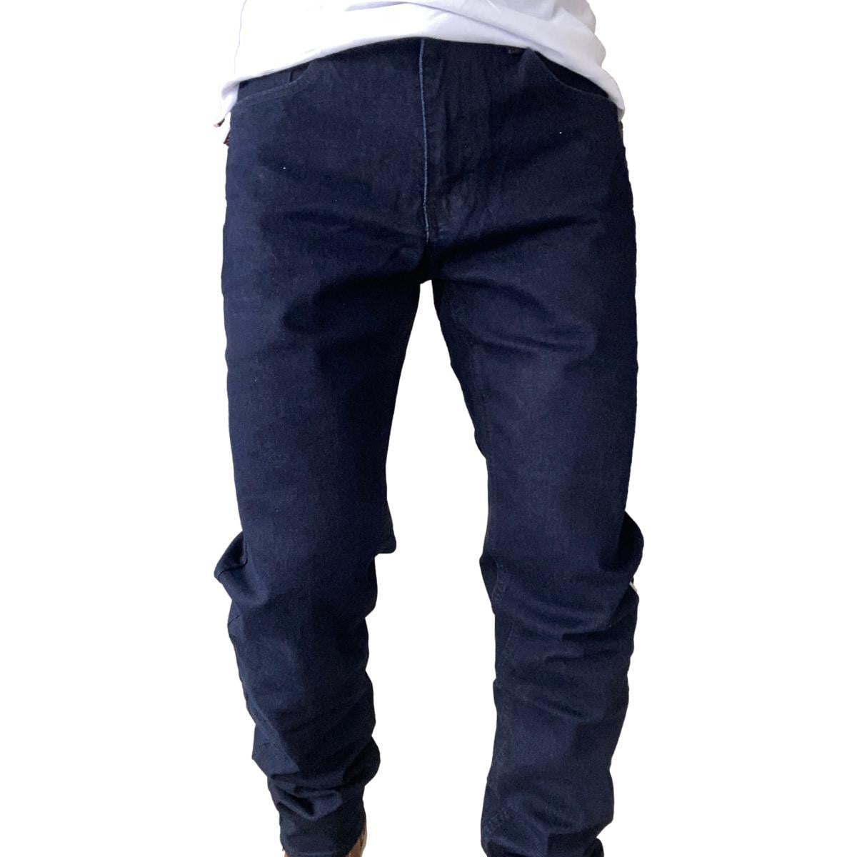 JEANS HOMBRE ELASTICADOS SLIM AZUL - AZUL MARINO - 44 - 5