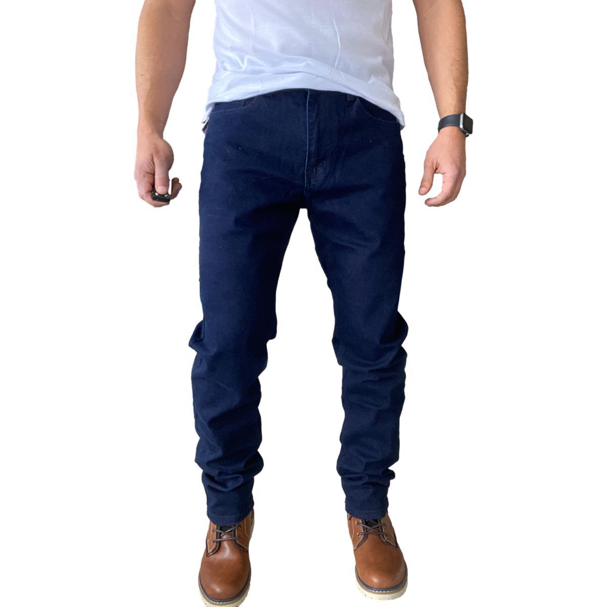JEANS HOMBRE ELASTICADOS SLIM AZUL - AZUL MARINO - 44 - 9