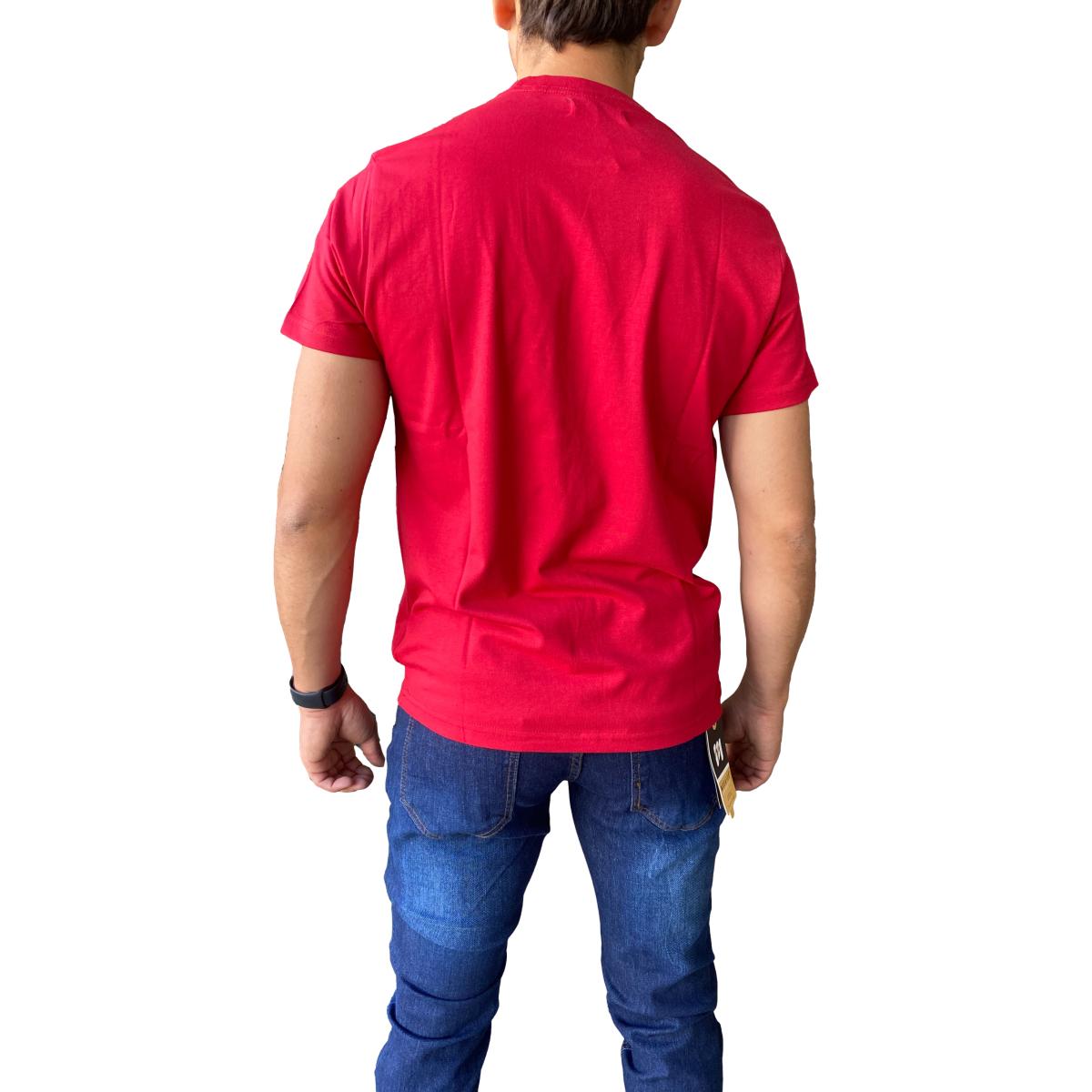 POLERA ALGODÓN ROJO HOMBRE - 2