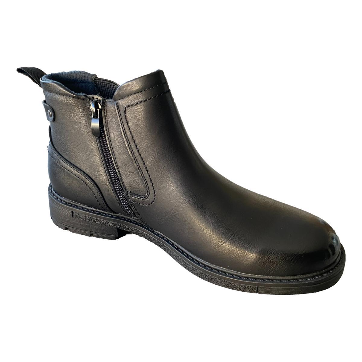 BOTÍN CHELSEA BOOT CIERRE HOMBRE - EN COLOR NEGRO - 41 - 2