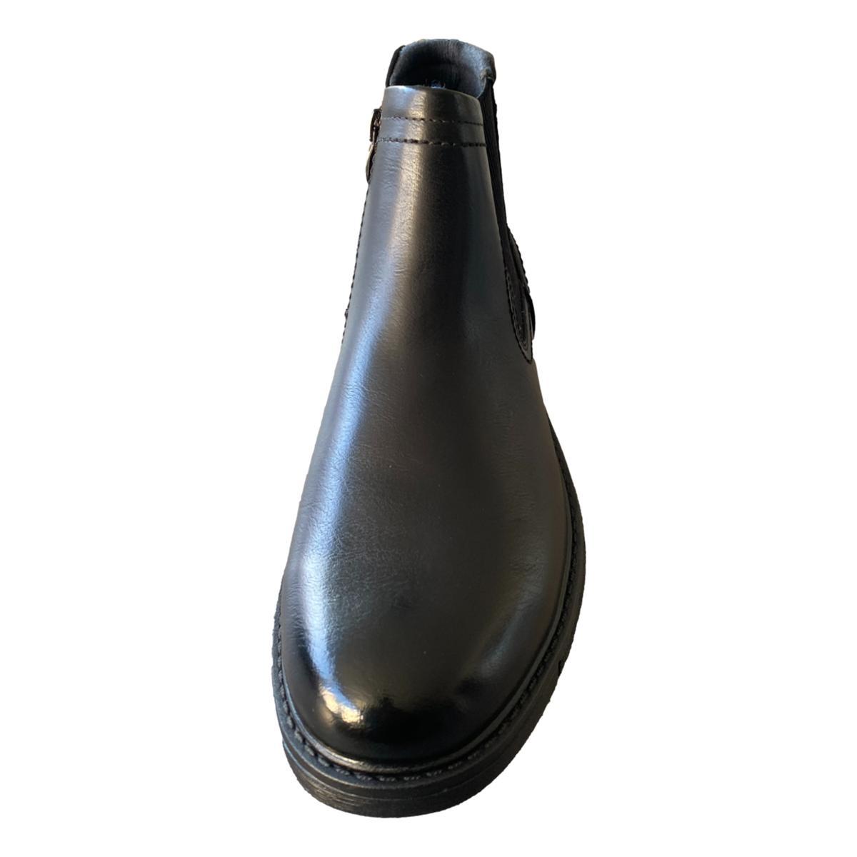 BOTÍN CHELSEA BOOT CIERRE HOMBRE - EN COLOR NEGRO - 41 - 5