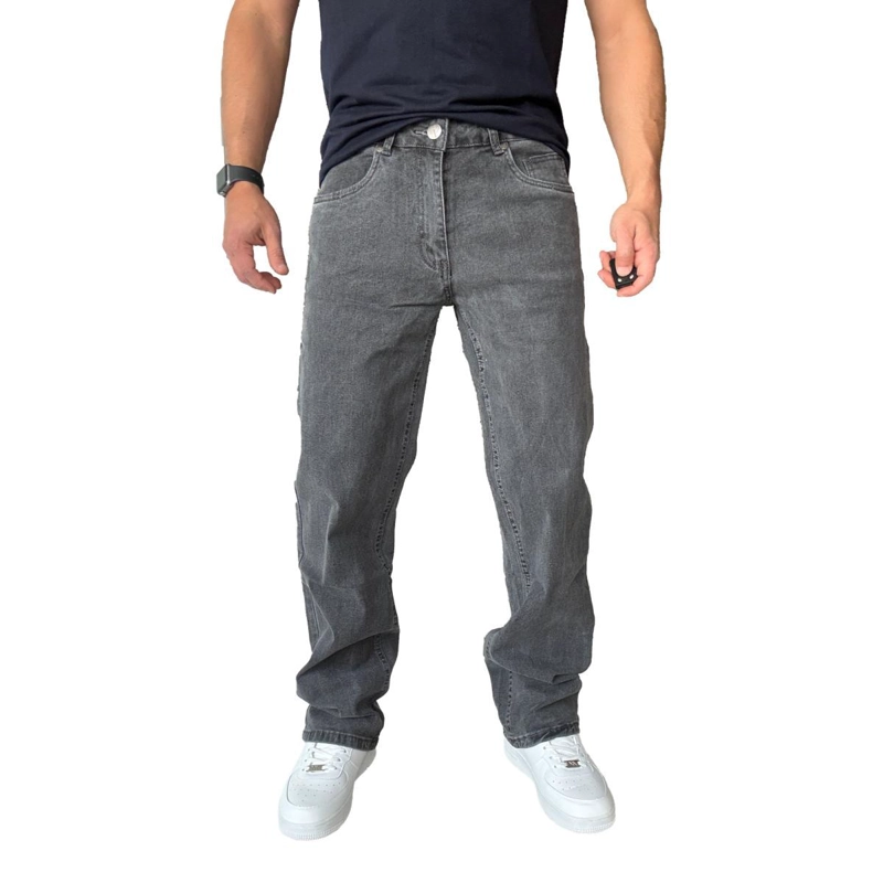 JEANS ELASTICADOS RECTOS STRAIGHT FIT GRIS - 50 - 3
