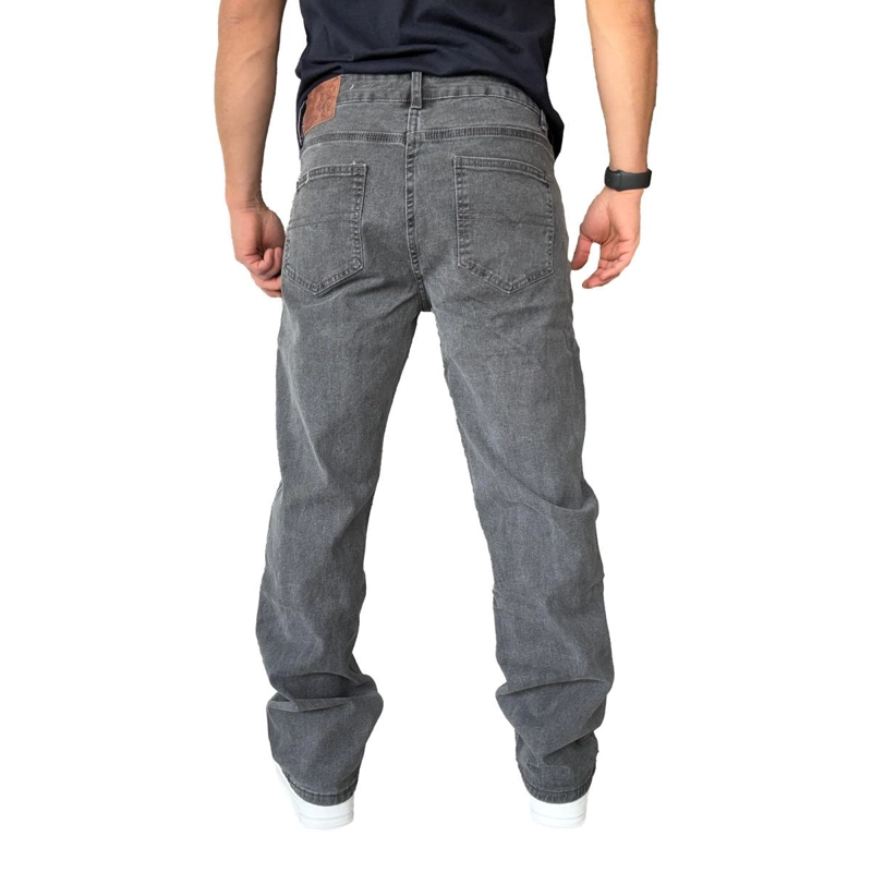 JEANS ELASTICADOS RECTOS STRAIGHT FIT GRIS - 50 - 8