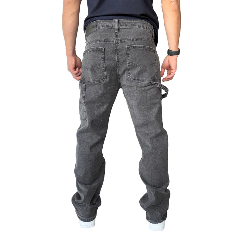 JEANS CARGO ELASTICADO RECTO GRIS - 50 - 8