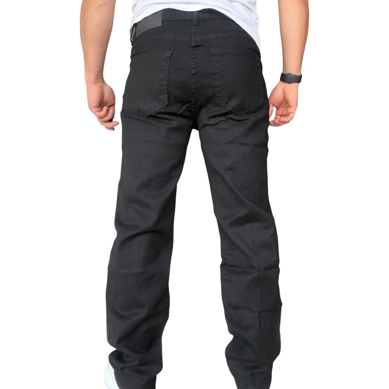JEANS ELASTICADOS RECTOS STRAIGHT FIT NEGRO - 50 - 7