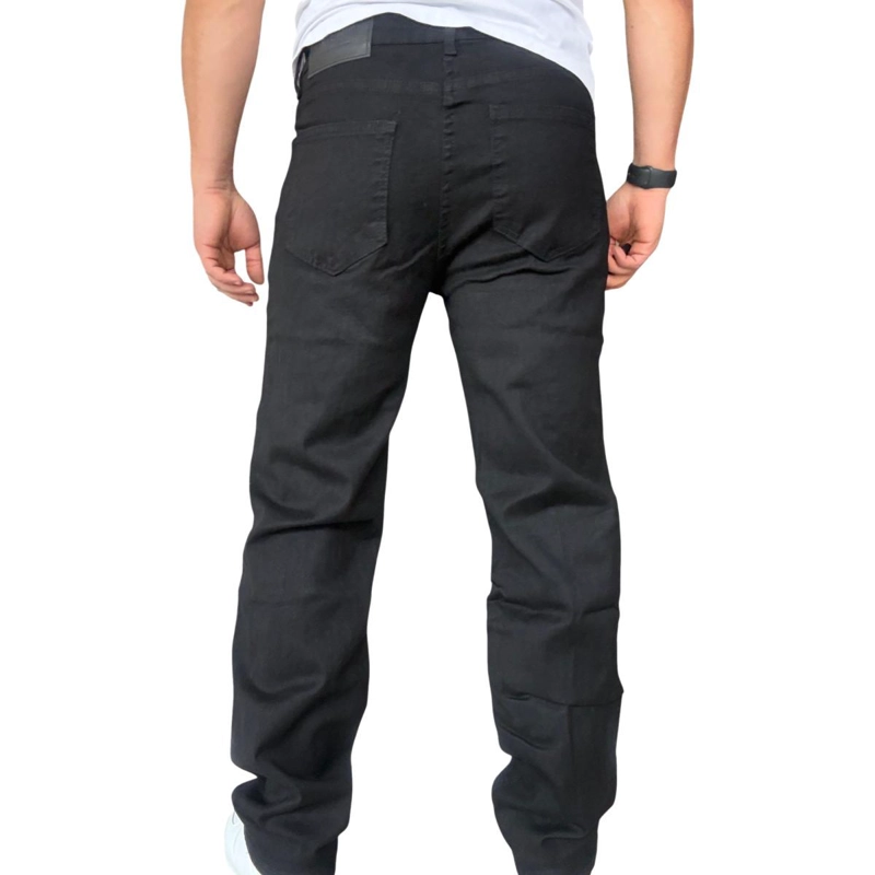 JEANS ELASTICADOS RECTOS STRAIGHT FIT NEGRO - 50 - 8