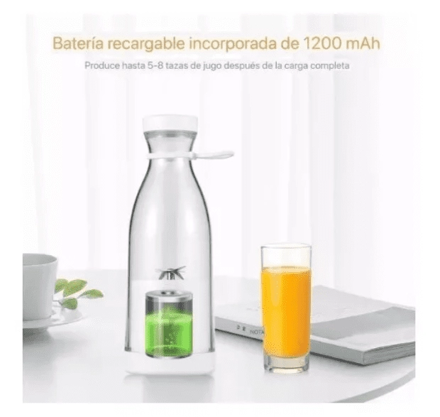 BOTELLA BATIDORA JUGUERA PERSONAL GYM OFICINA PORTABLE - 1