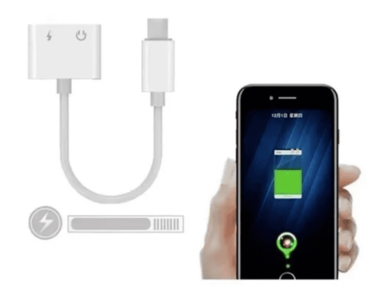 ADAPTADOR USB C A 3.5 MM AUX Y USB C AUDIO Y CARGA - 1