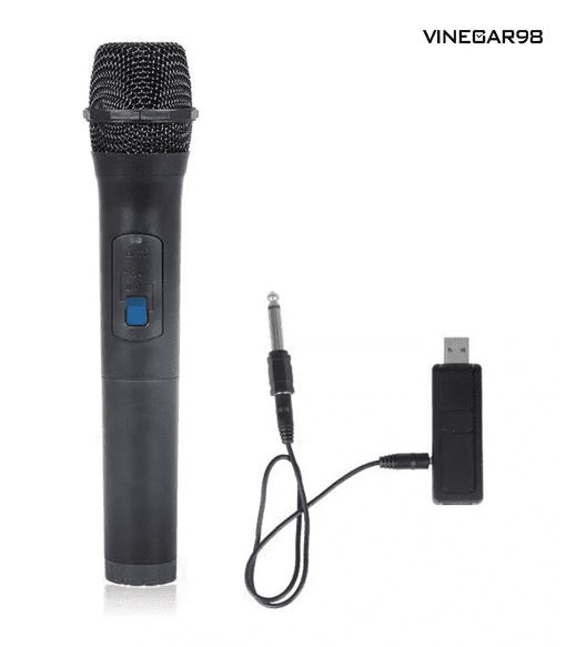 PACK X2 MICRÓFONO KARAOKE MICRÓFONO INALÁMBRICO USB - 2
