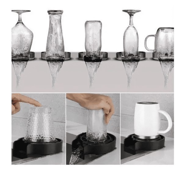 LAVADOR DE VASOS GRIFERÍA LAVA PLATOS GRIFERIA COCINA - 4