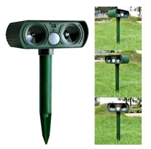 SENSOR REPELENTES ANIMALES SOLAR MIKI IMPORTS - 1