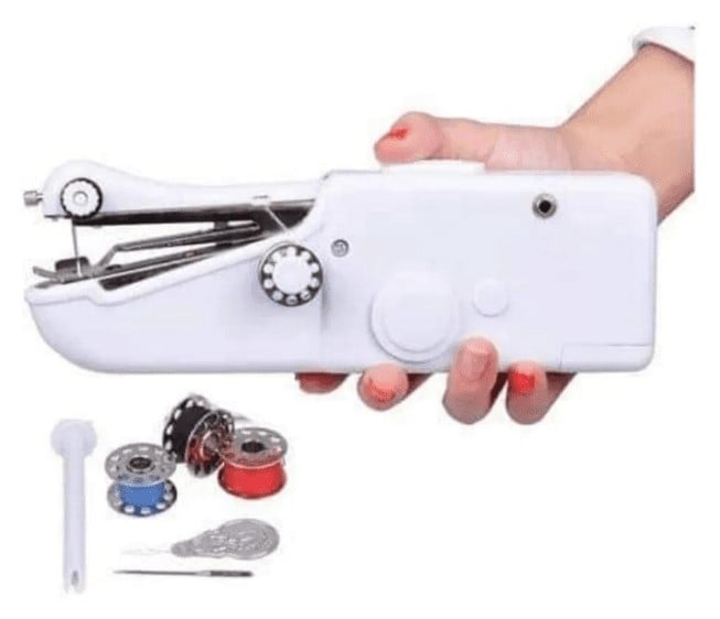 MINI MÁQUINA DE COSER ELÉCTRICA DE MANO HANDY STITCH - 1