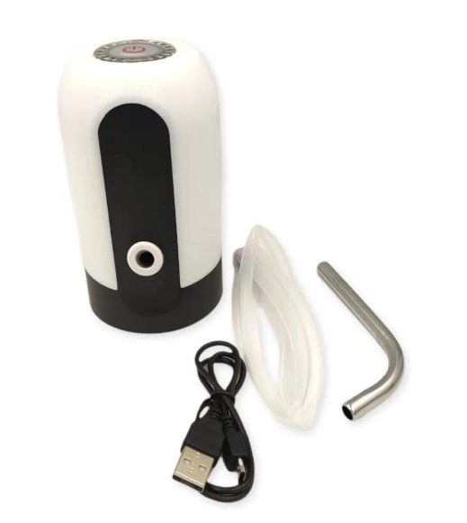 BOMBA DISPENSADOR USB AGUA ELECTRONICO RECARGABLE BOTELLON - 2