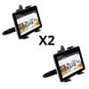SOPORTE PACK X2 PORTA TABLET AUTO ASIENTO RESPALDO CABECERA - 1