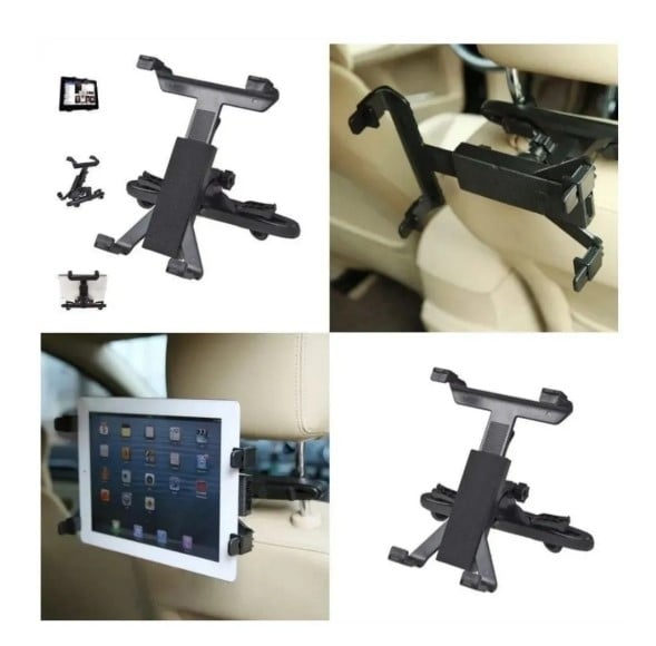 SOPORTE PACK X2 PORTA TABLET AUTO ASIENTO RESPALDO CABECERA - 2