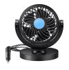 MINI VENTILADOR PARA AUTO 12V INTERIOR 360º PORTÁTIL CAMIÓN - 3