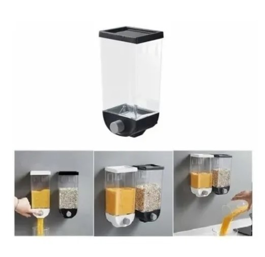 DISPENSADOR MULTIFUNCIONAL PARED CEREAL FRUTOS SECOS - 2