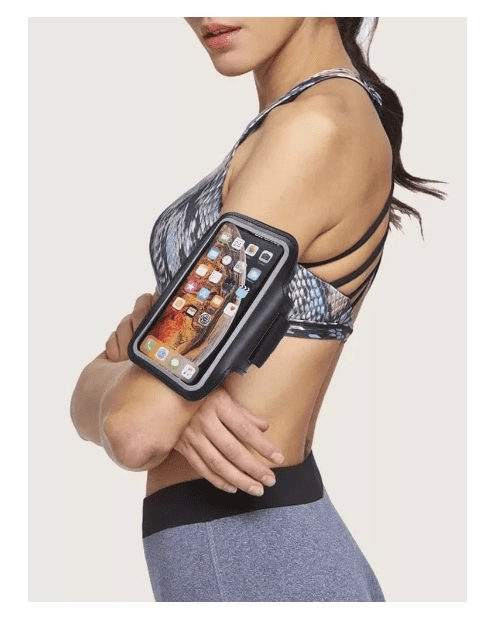 GENÉRICO BRAZALETE DE TELE FONO CELULAR PARA CORRER DEPORTIVO TROTAR ROSA