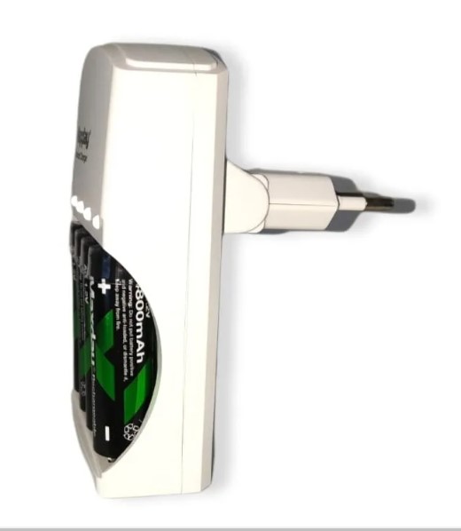 CARGADOR DE BATERIAS AA AAA 9V+ 4 BATERIA RECARGABLE AA PILA - 2