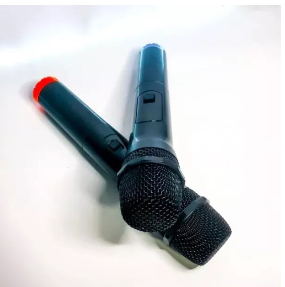 PACK X2 MICRÓFONO KARAOKE PAR INALÁMBRICO VMIC-V16U-2 - 2