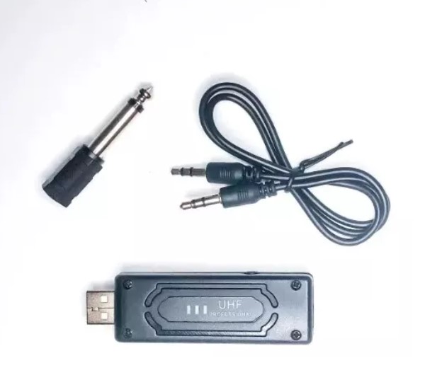 PACK X2 MICRÓFONO KARAOKE PAR INALÁMBRICO VMIC-V16U-2 - 3