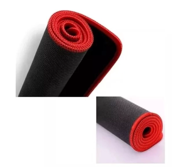 MOUSE PAD GAMER XL AOAS ALFOMBRILLA DISEÑO 80X30 NEGRO ESTAMPADO - 2