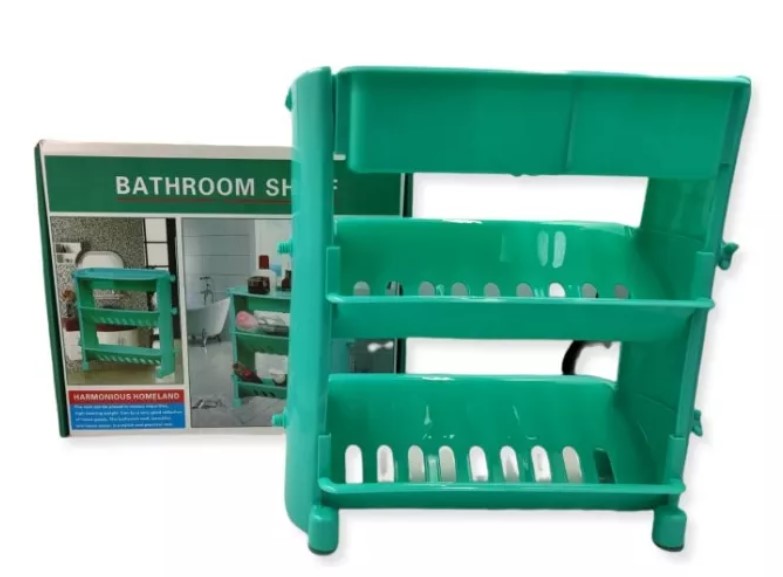 MINI ORGANIZADOR BAÑO 3 NIVELES ESTANTE REPISA DUCHA - 2