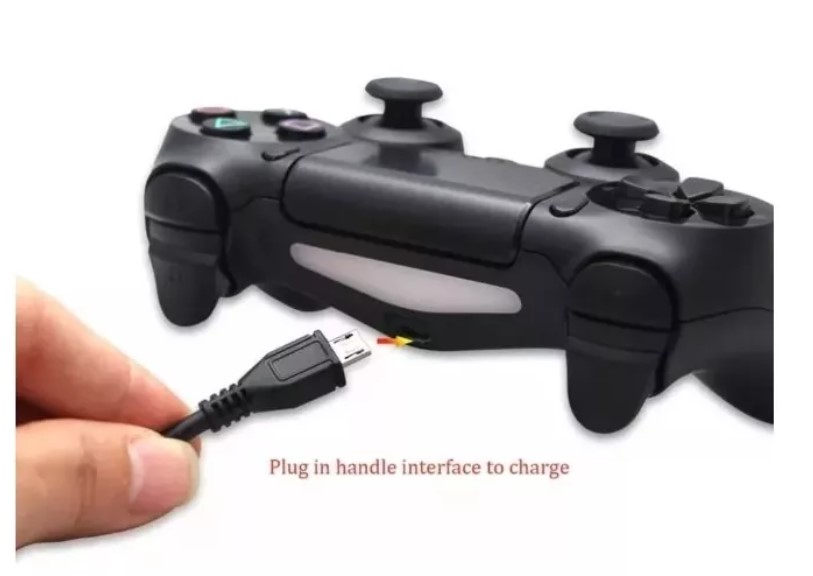 CABLE DE CARGA Y DATOS PARA CONTROL DE PS4 CARGA MANDO JUEGO - 1
