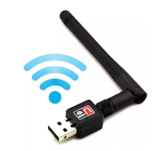 ANTENA WIFI USB 2.0 600 MBPS WIRELESS PC MIKI IMPORTS - 1