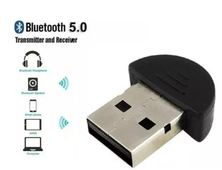ADAPTADOR TRANSMISOR RECEPTOR BLUETOOTH 5.0 USB NOTEBOOK PC - 3