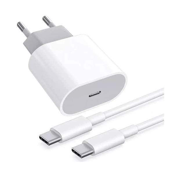 CARGA RÁPIDA CARGADOR 35W IPHONE 15 PRO MAX USB-C TIPO C POWER - 1