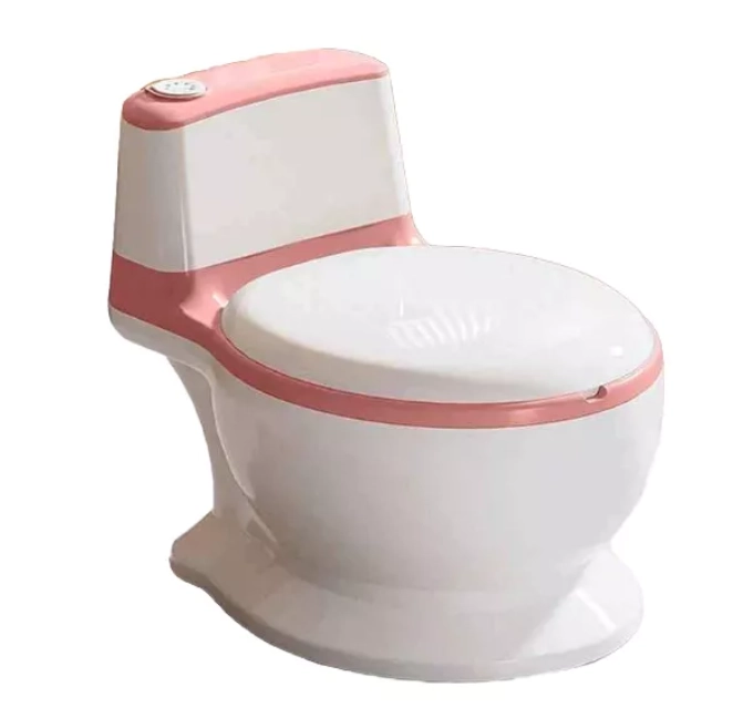 PELELA DE BEBÉ TIPO INODORO ASIENTO ACOLCHONADO SONIDO WC - 1
